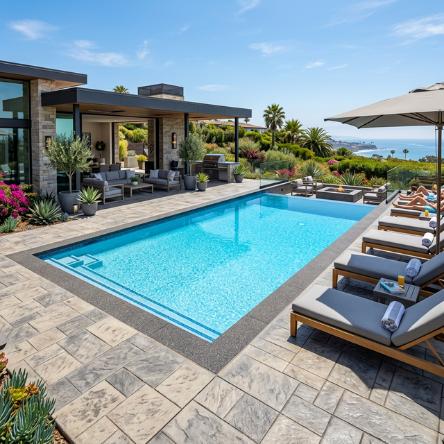 Pool deck Cooper Hill Nottingham NH