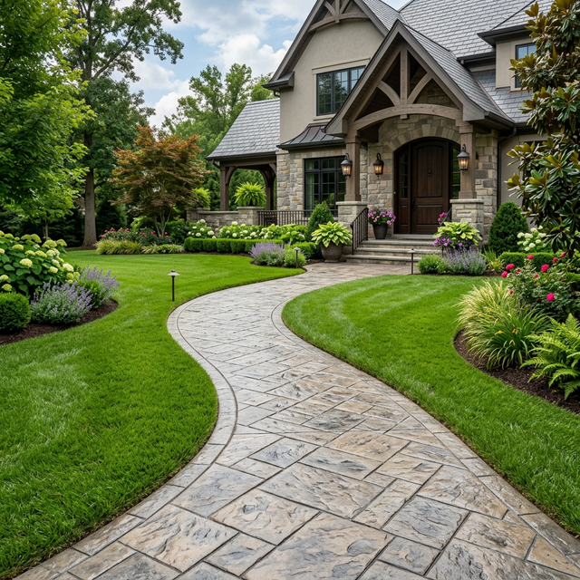 Woodland walkway Stage Road Nottingham NH